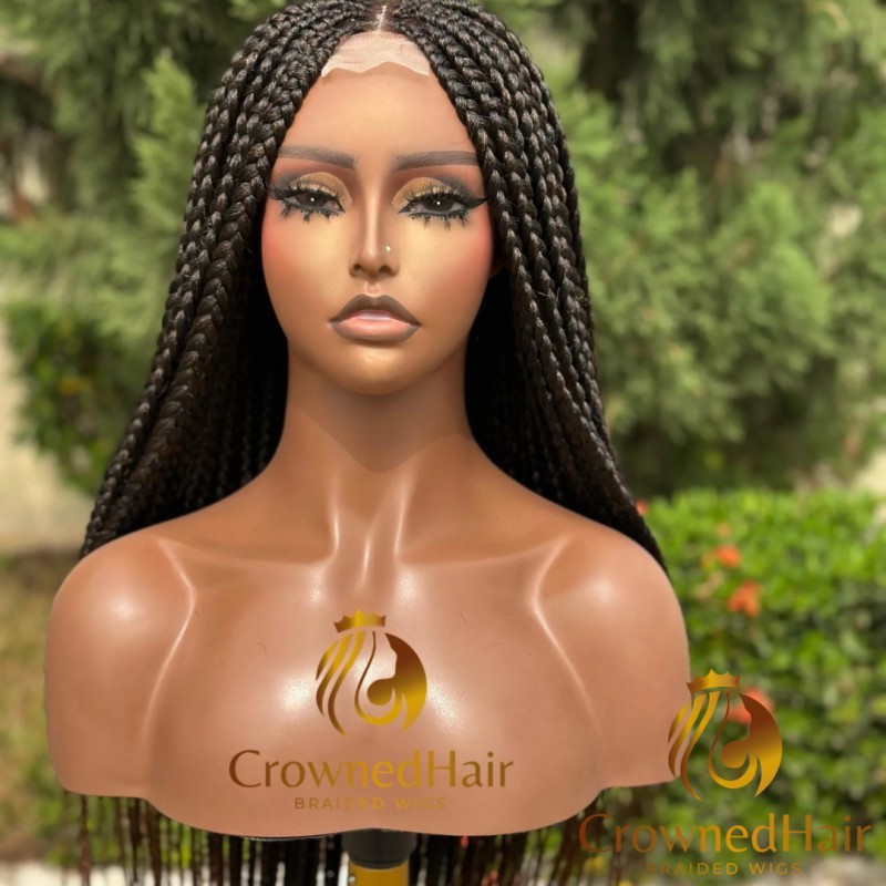 Loose braided wig