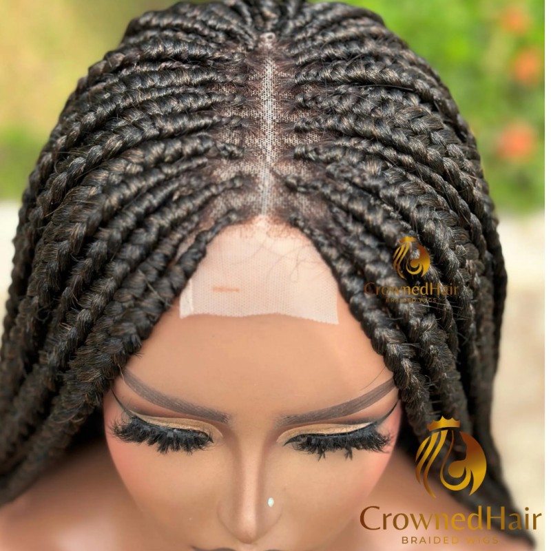 Loose braided wig