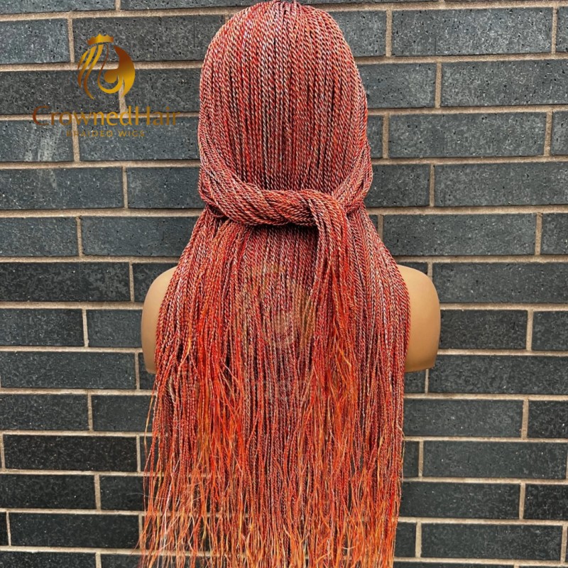 Microtwist wig (orange Mix)