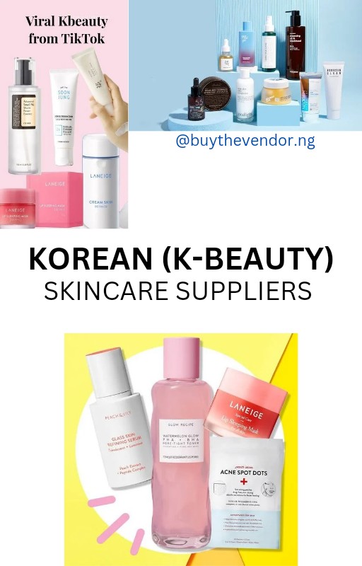 Korean (K-Beauty) Skincare Suppliers