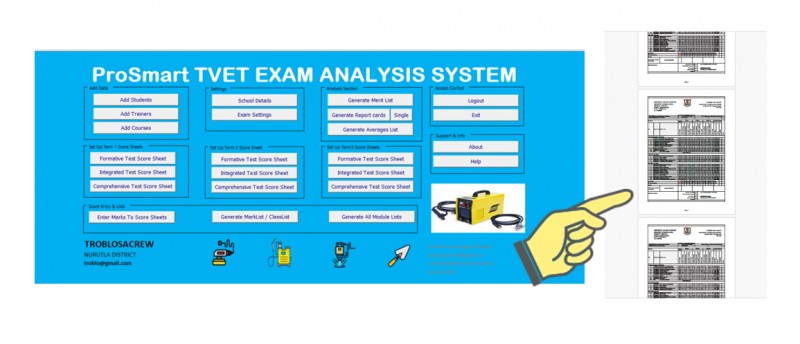 TVET Student Exam Report System