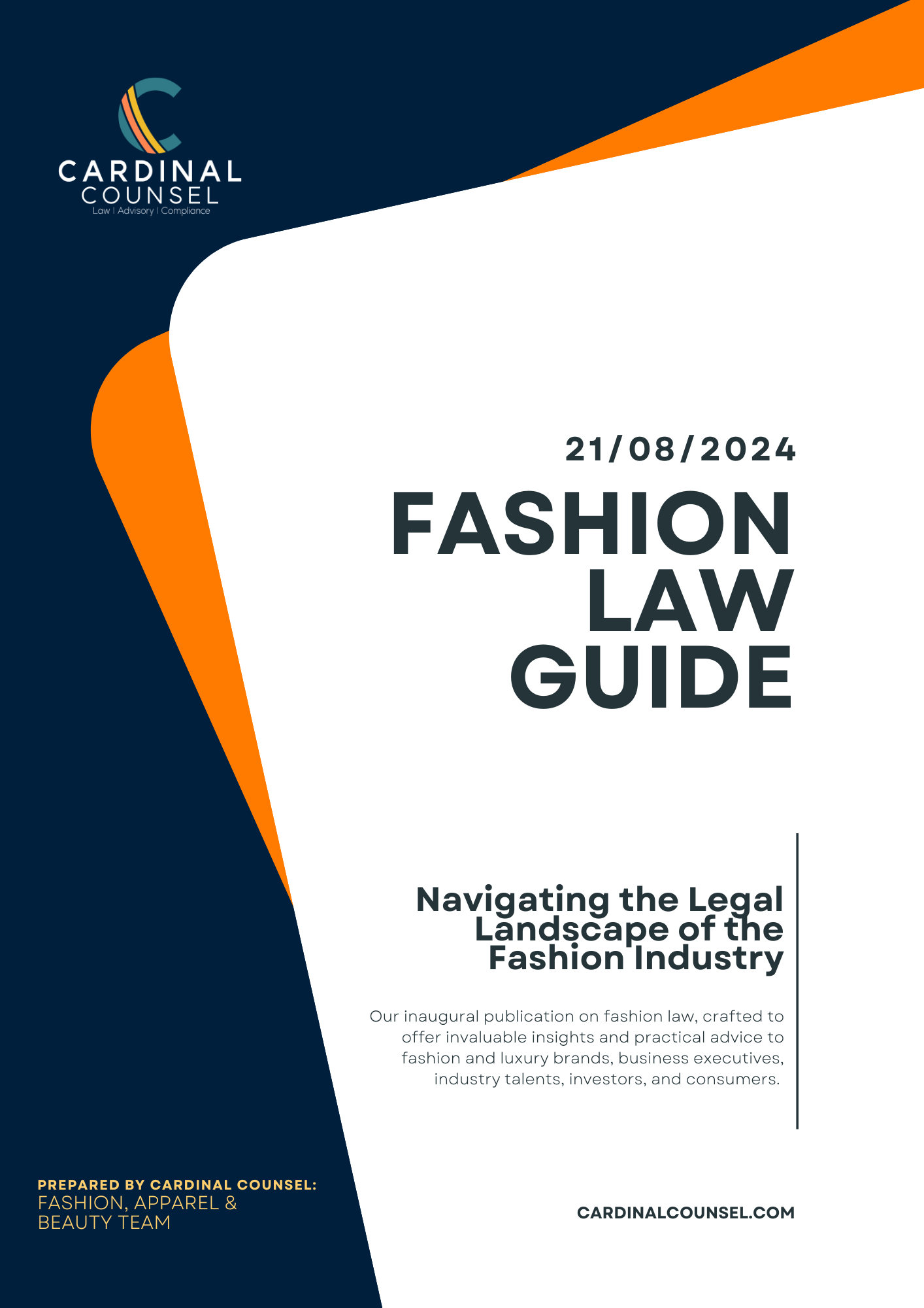 FASHION LAW GUIDE PUBLICATION- 1ST EDITION