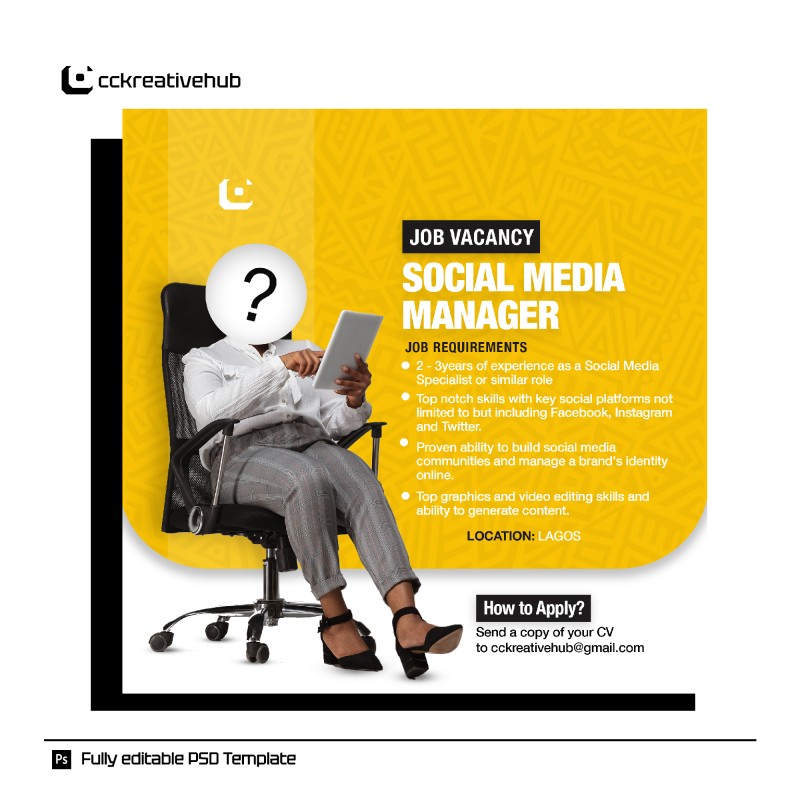 Hiring flyer template