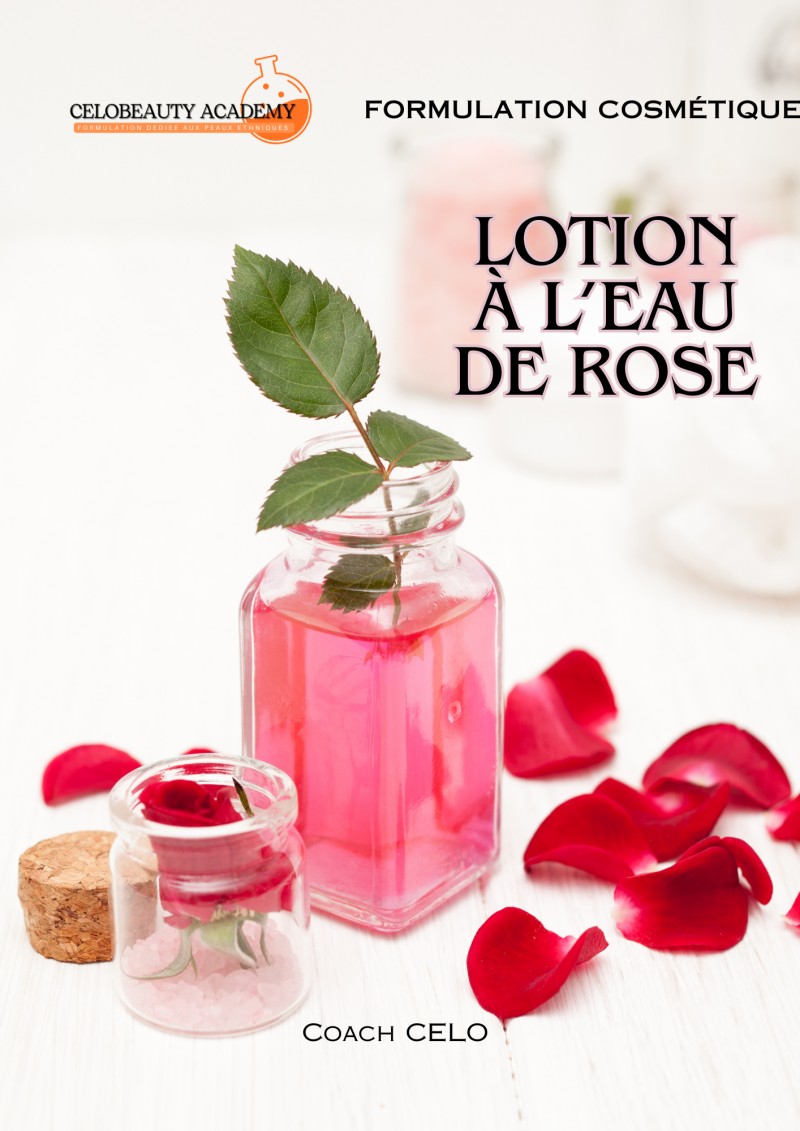 HYDRO BOOST Lotion à l'eau de rose (Formule Cosmétique)