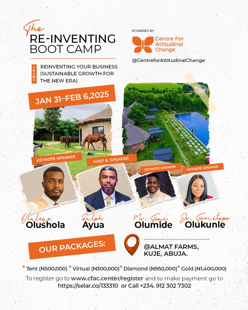 THE RE-INVENTING BOOT CAMP 2025