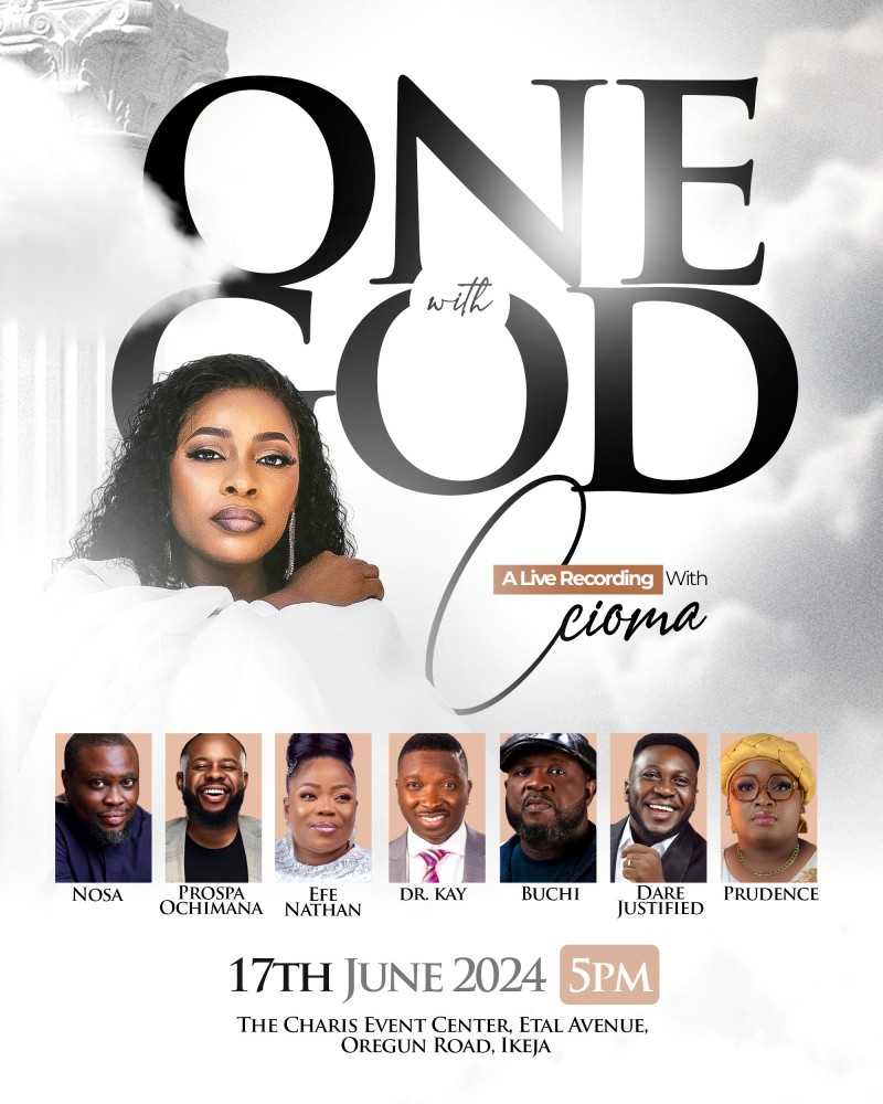One With God Live Recording Ticket