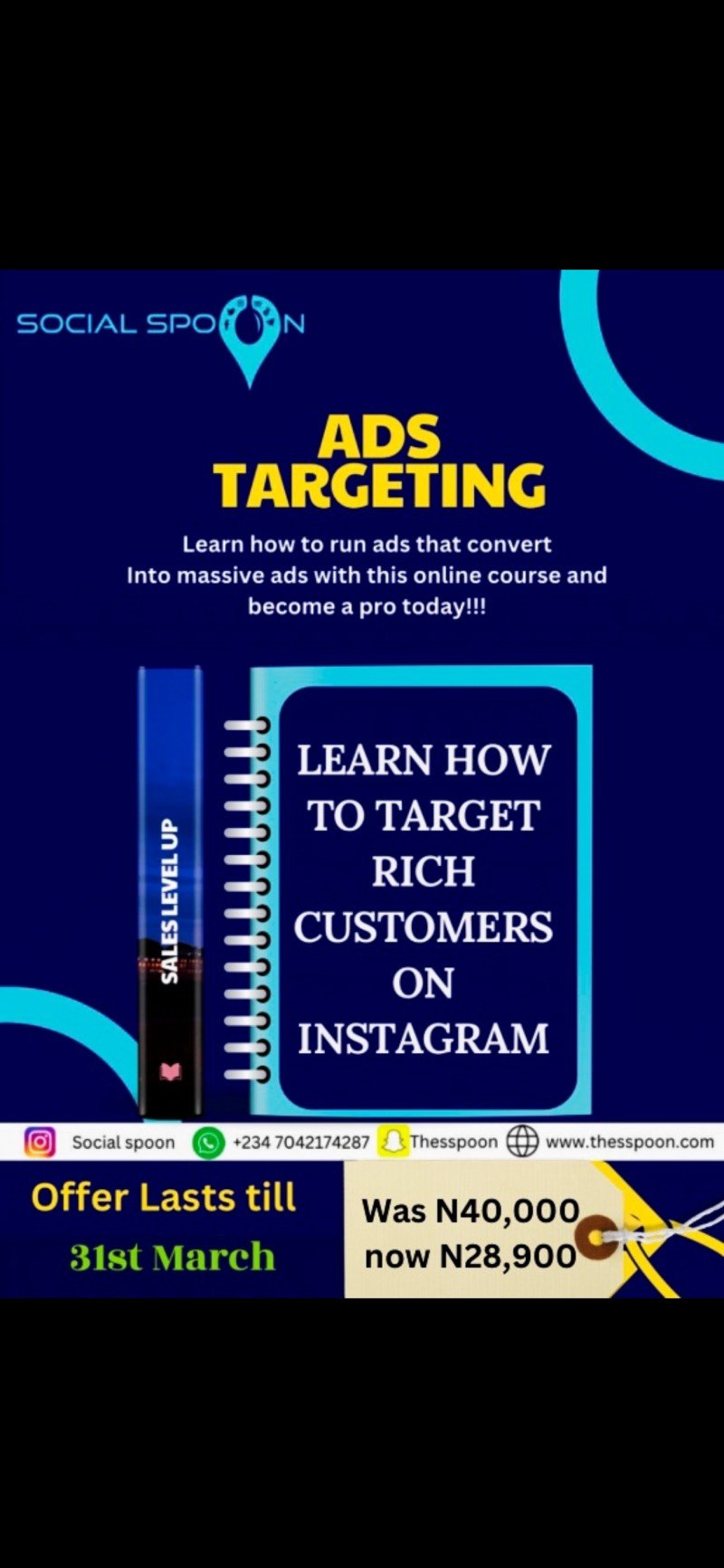 Target rich paying clients on IG