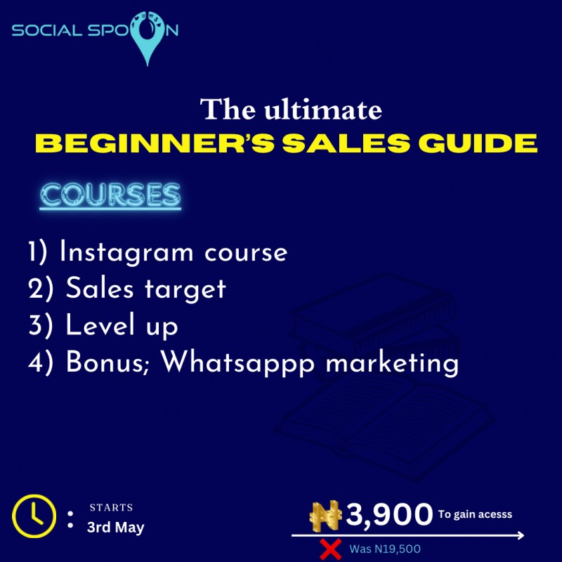 ULTIMATE BEGINNER'S SALES GUIDE