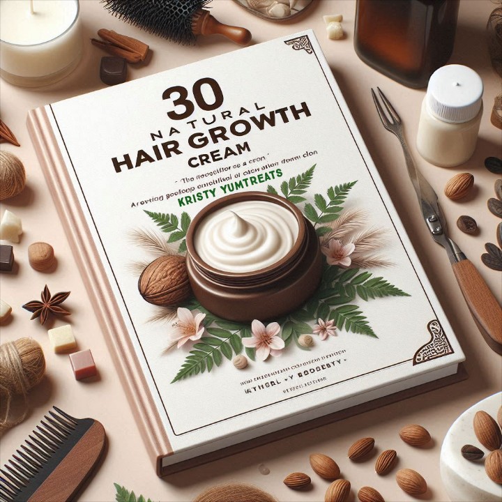 Hair Growth Cream: DIY Recipes for Thicker, Healthier Hair by Kristy_yumtreats.