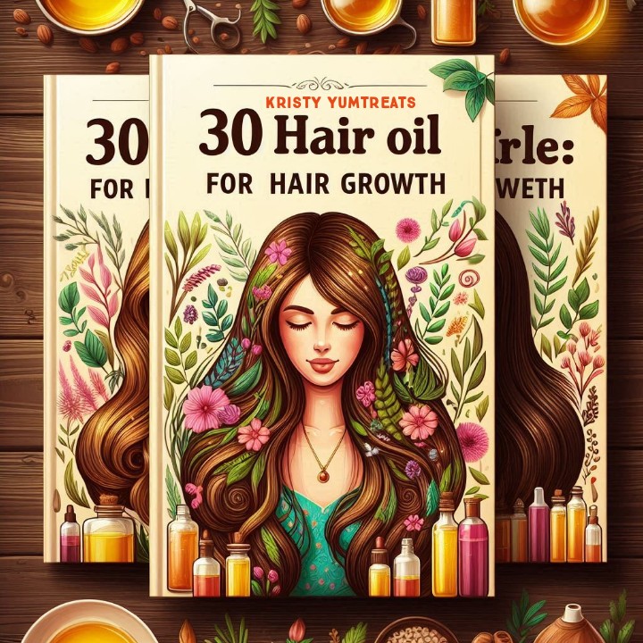 Hair Oil: Nourishing Recipes for Healthy Hair by Kristy_yumtreats.