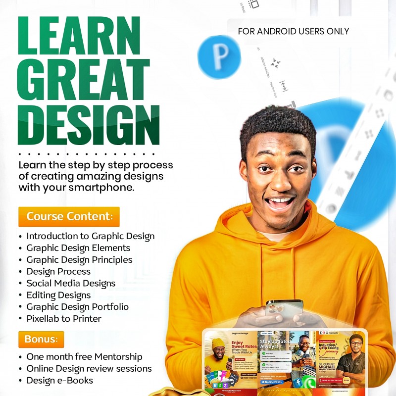 Buy Learn Great Design by Chukwuka Miracle on Selar