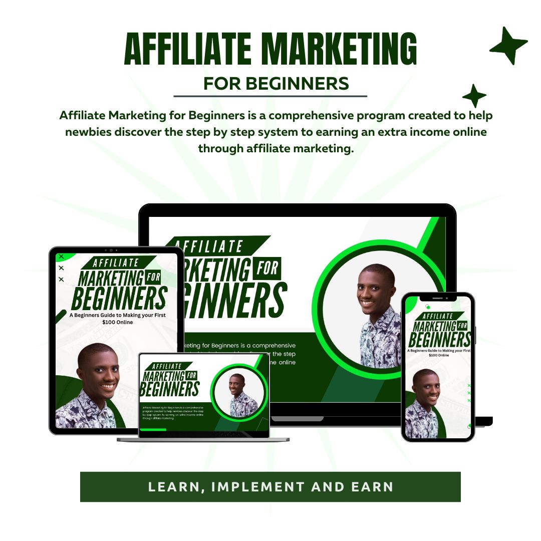 AFFILIATE MARKETING FOR BEGINNERS (AMB PROGRAM)
