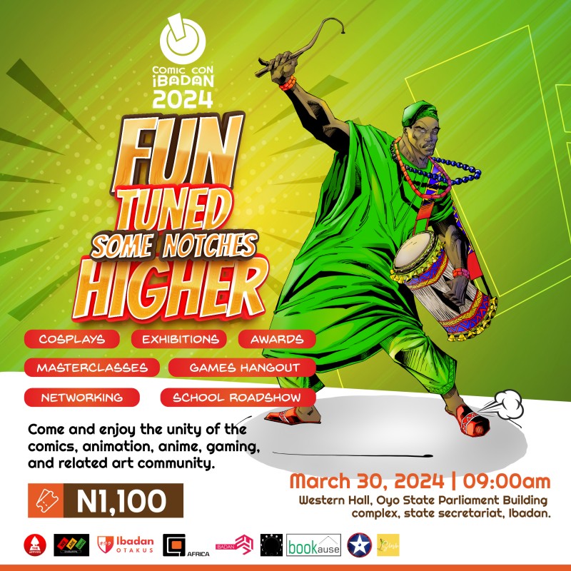 Comic Con Ibadan '24 ticket
