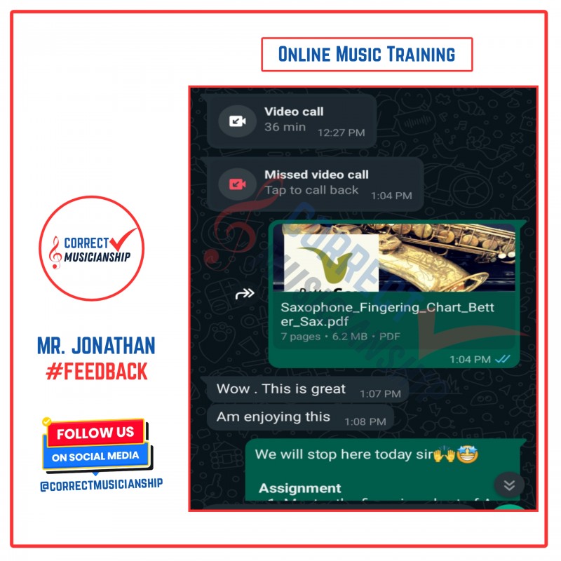 12 Week Online Music Training (Group or Private)