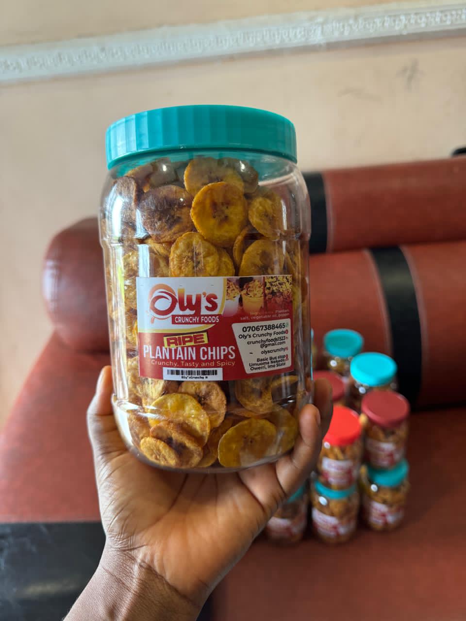 500g unripe chips
