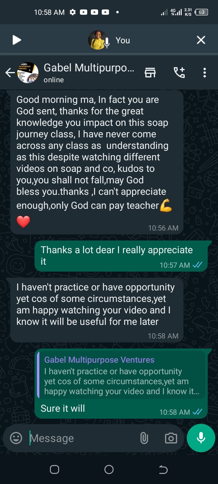 Customer review 8