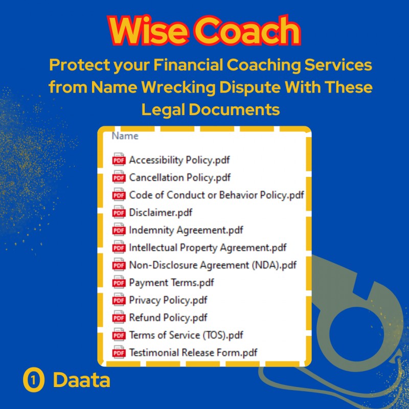 Guidable - Legal Protection Templates For Financial Coach