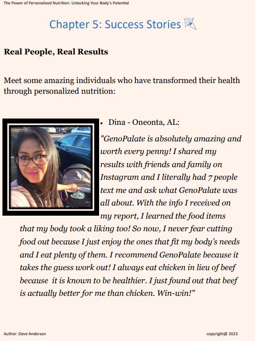 The Power of Personalized Nutrition: Unlocking Your Body's Potential