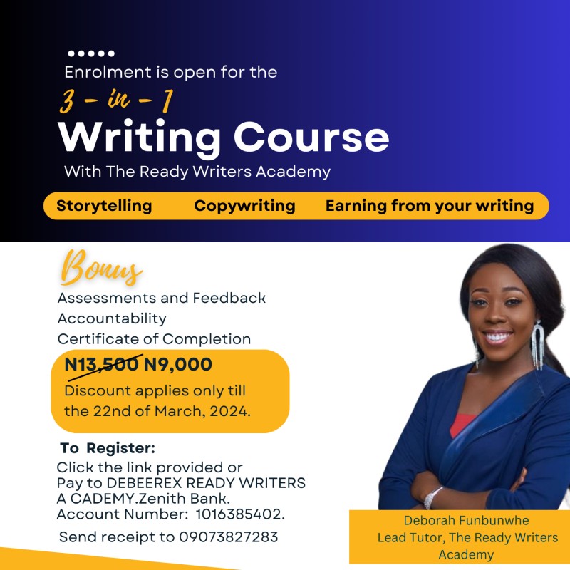 3-IN-1 WRITING CERTIFICATE COURSE