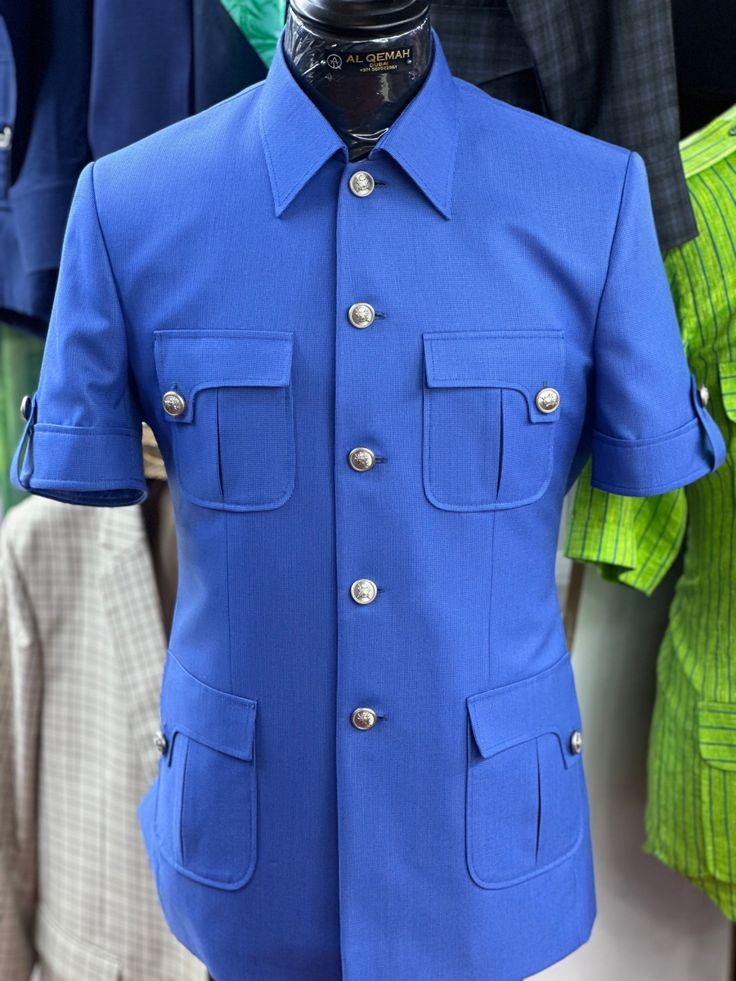 Short Sleeve Safari Suit