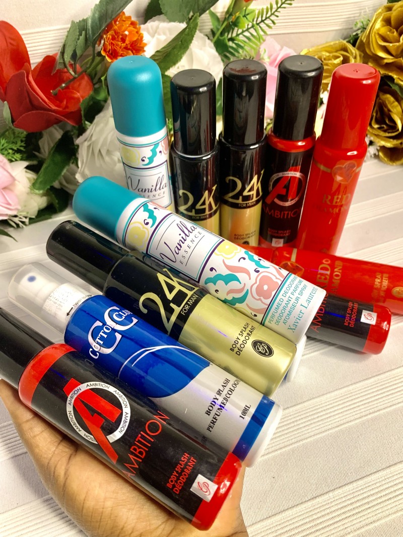 100ml Deodorant body splash