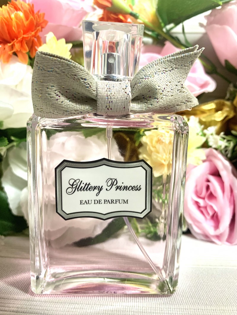 Glittery princess perfume