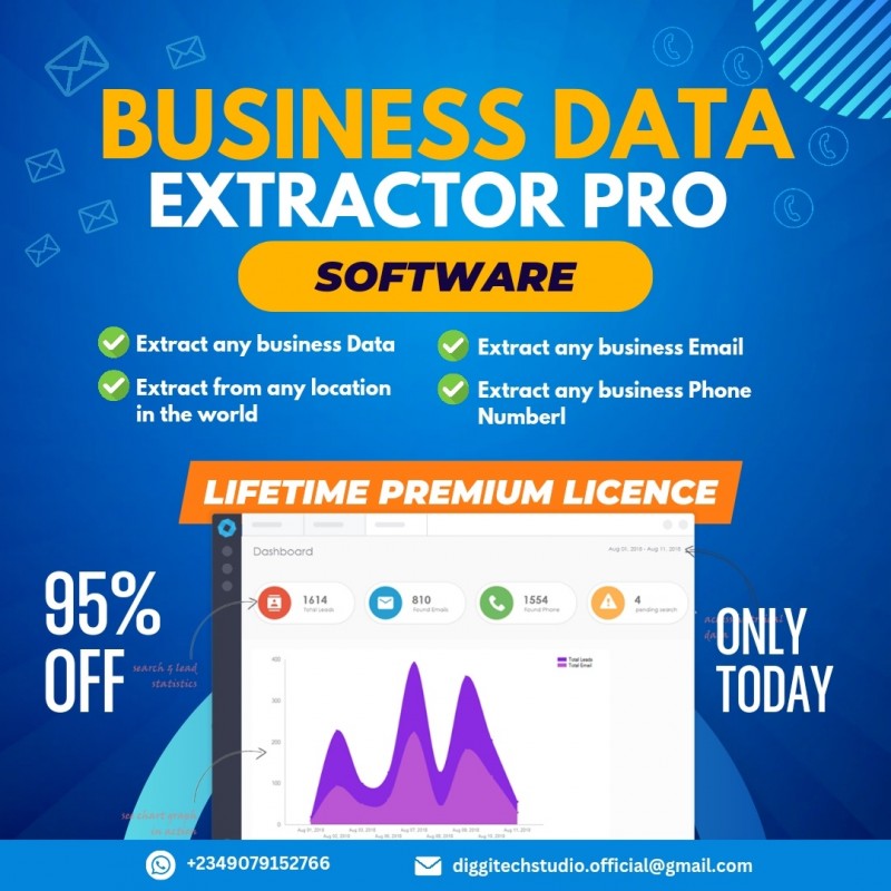 Buy Business Data Extractor Pro Software + Lifetime License by