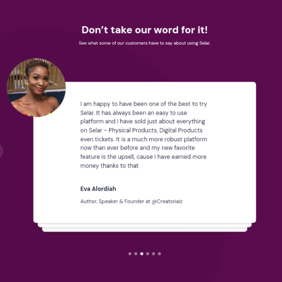 Customer review 2