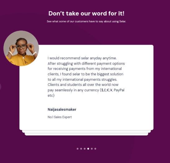 Customer review 3
