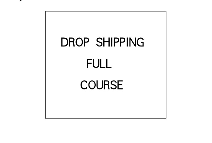 DROPSHIPPING COURSE