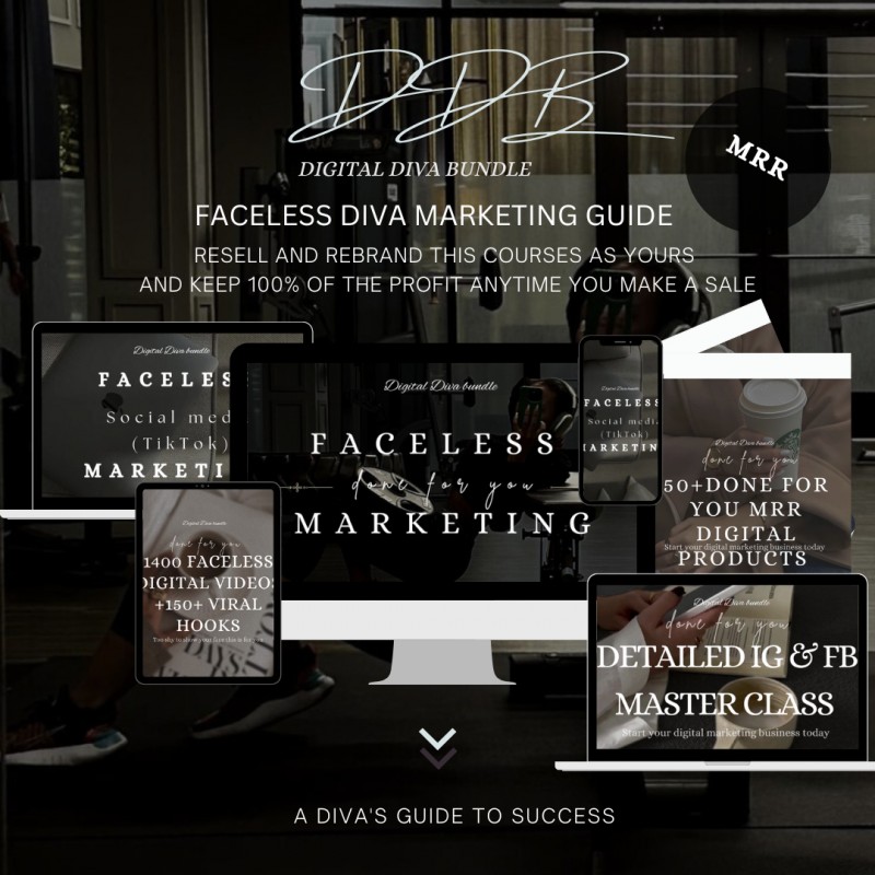 Face Less Deva Buy FACELESS DIVA MARKETING GUIDE by Digital Diva on Selar