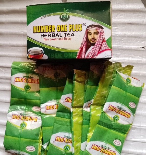 Buy Number One Plus Herbal Powder Tea for Manpower and Delay by ...