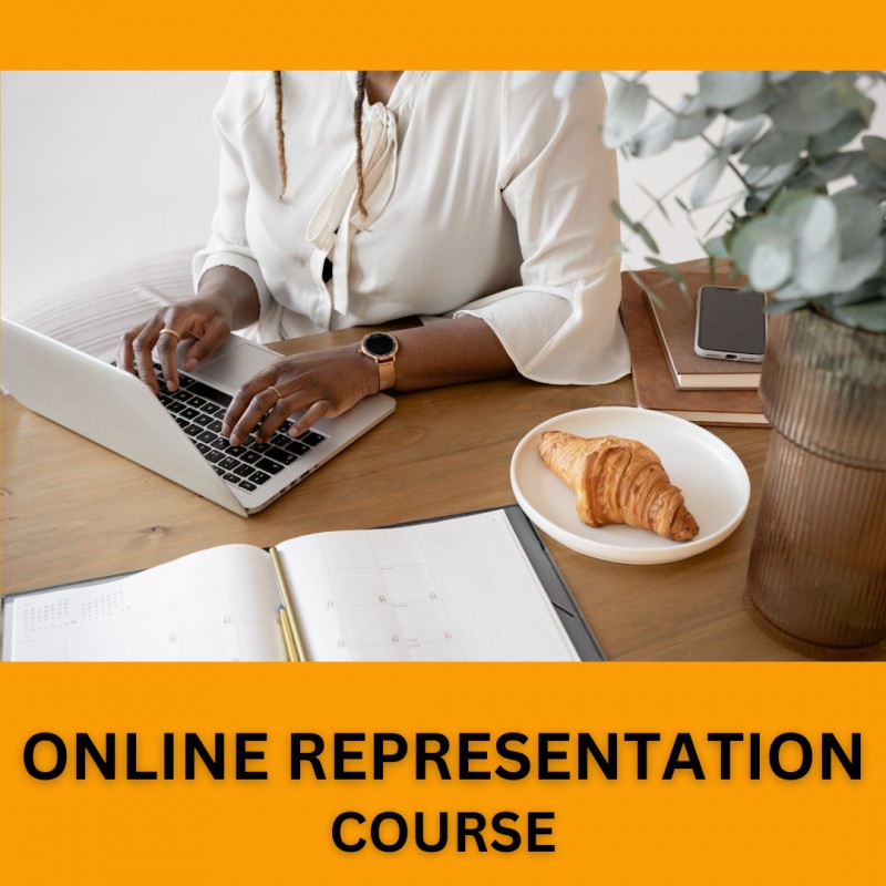 ONLINE REPRESENTATION COURSE