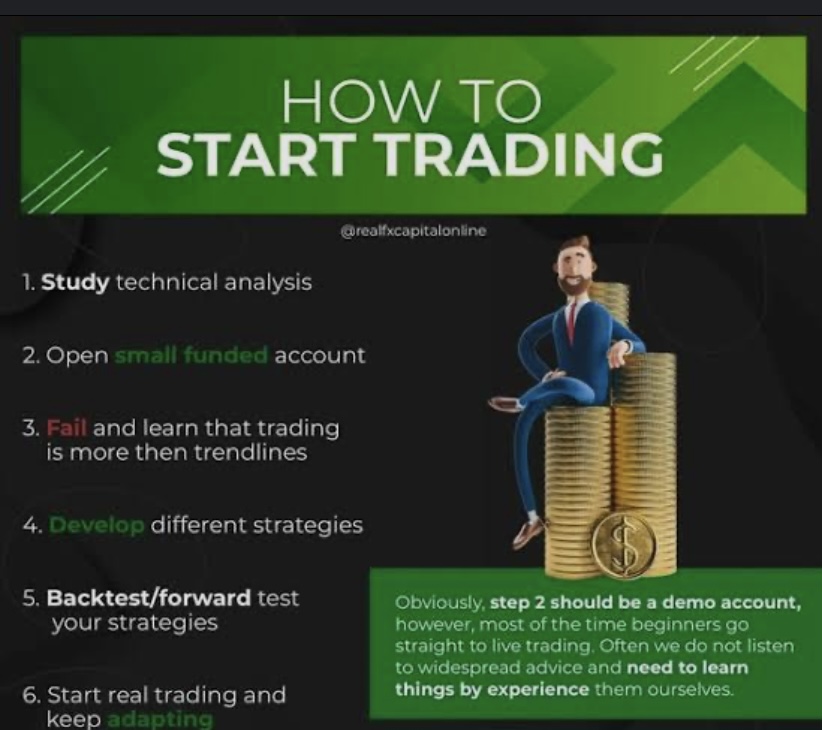 Important steps in trading forex