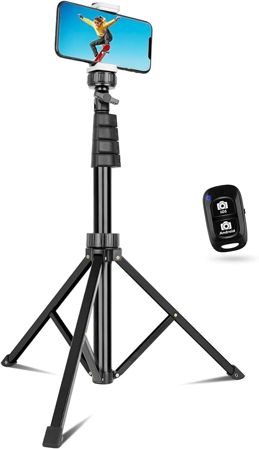 SENSYNE 62" Phone Tripod & Selfie Stick