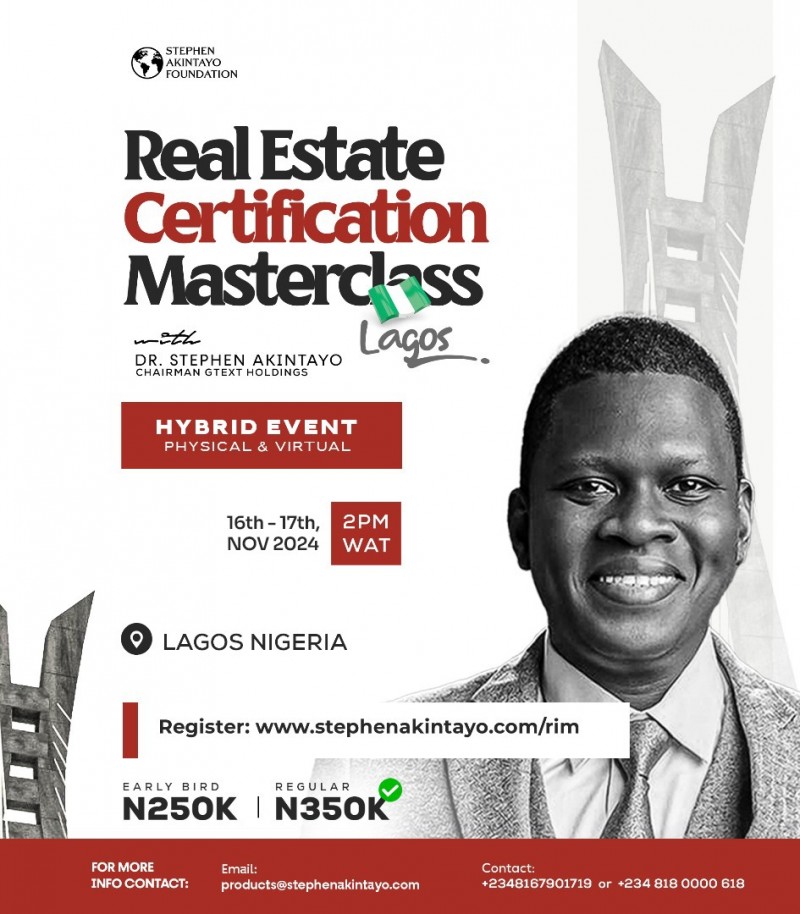 Certified Real Estate Masterclass (all location)