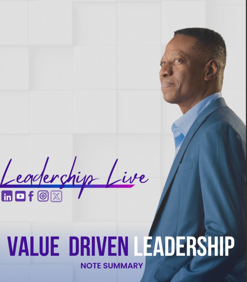 Value Driven Leadership Note Summary