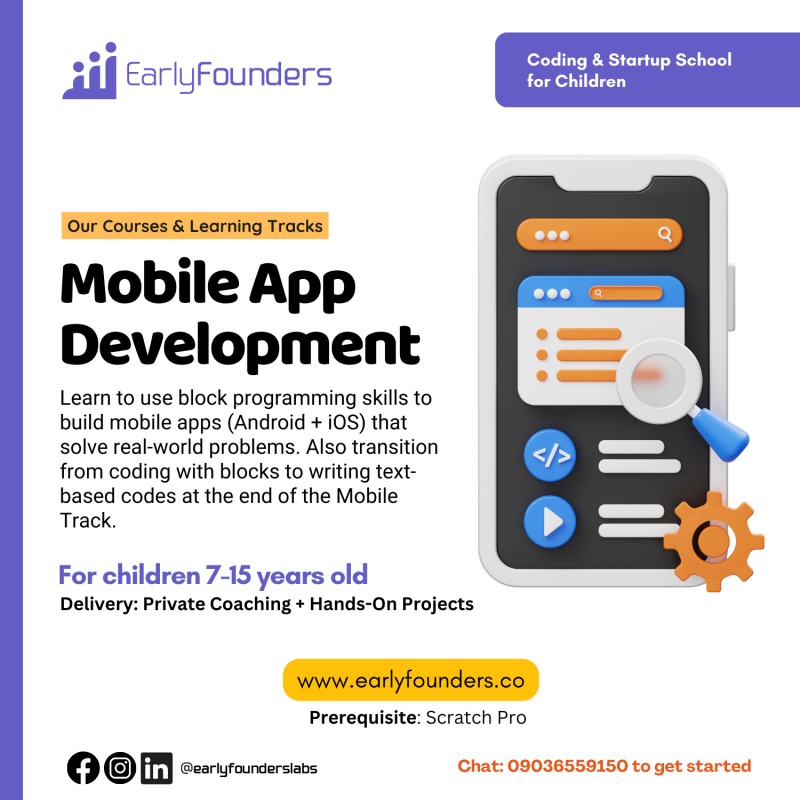 Mobile App Development for Kids