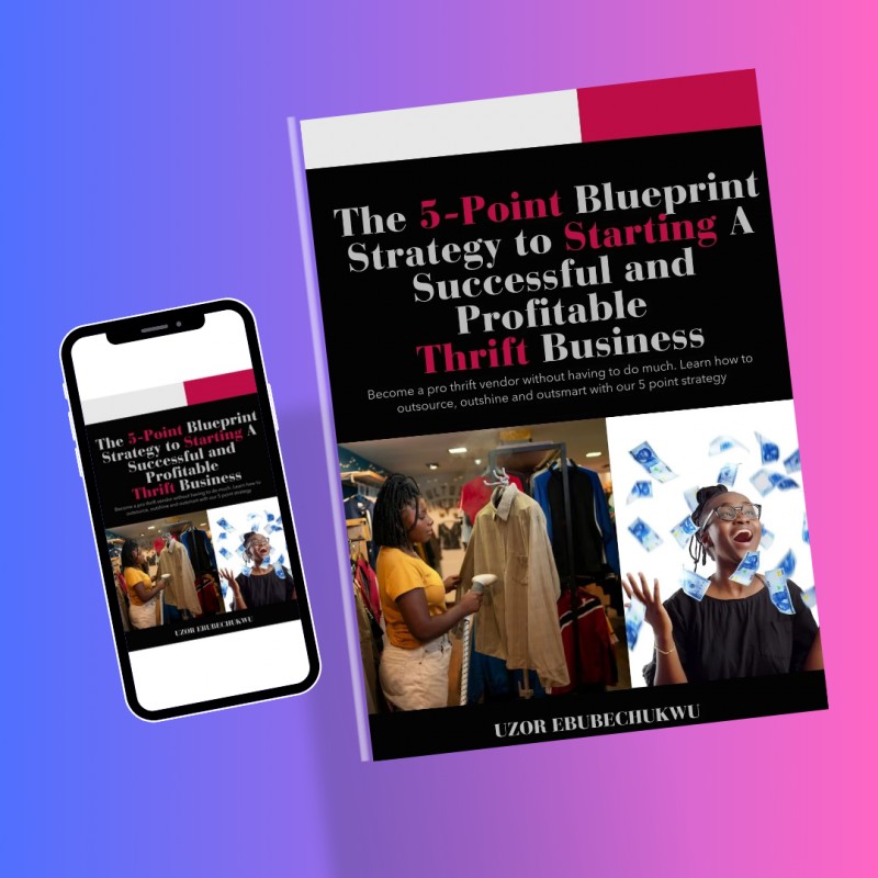 The 5-point Blueprint Strategy to Starting a Successful and Profitable Thrift Business