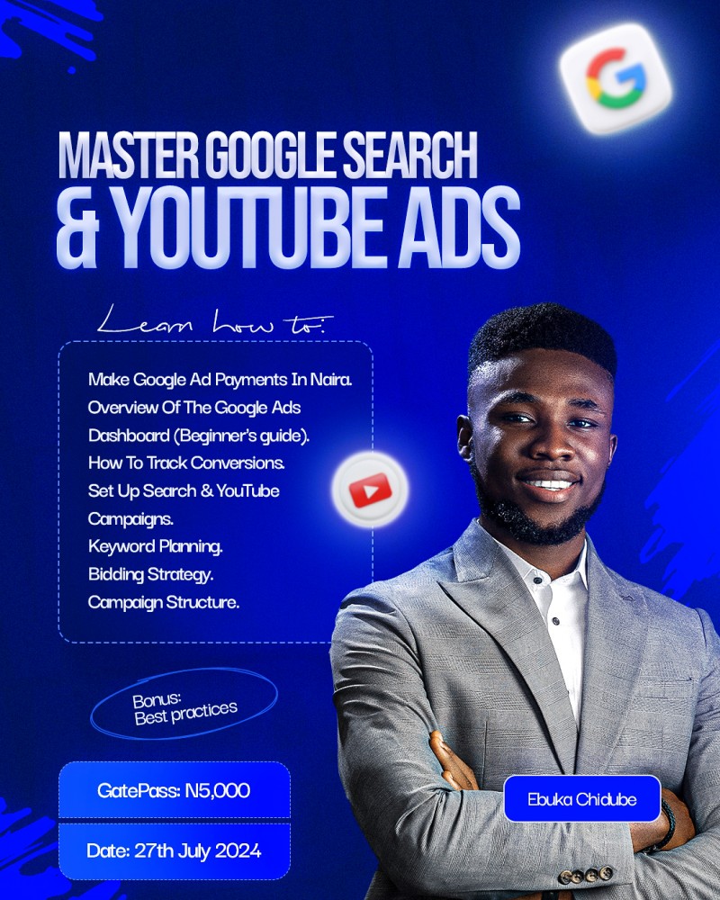Master Google Search and Youtube Ads