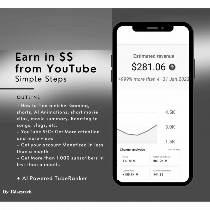Practical Video Course:  YOUTUBE MONETIZATION