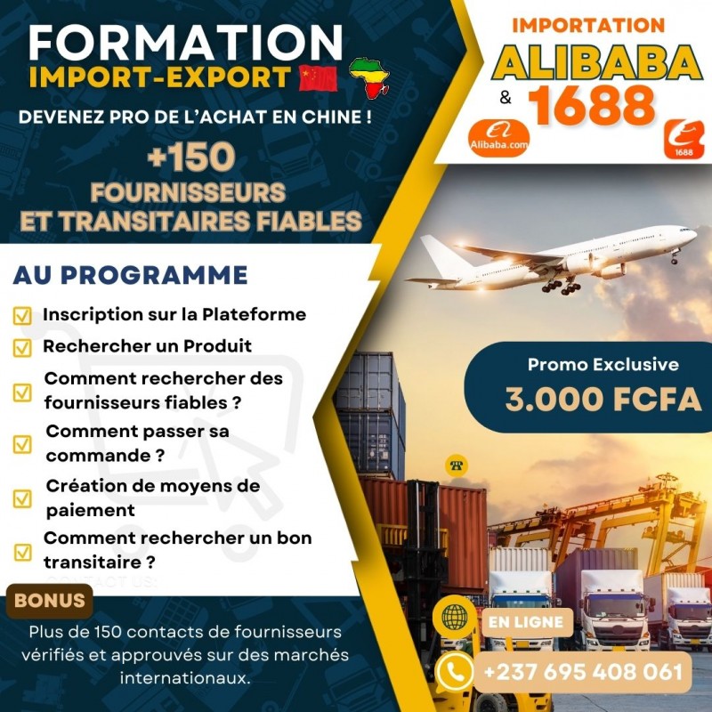 DEVENEZ PRO DE L'IMPORTATION EN CHINE