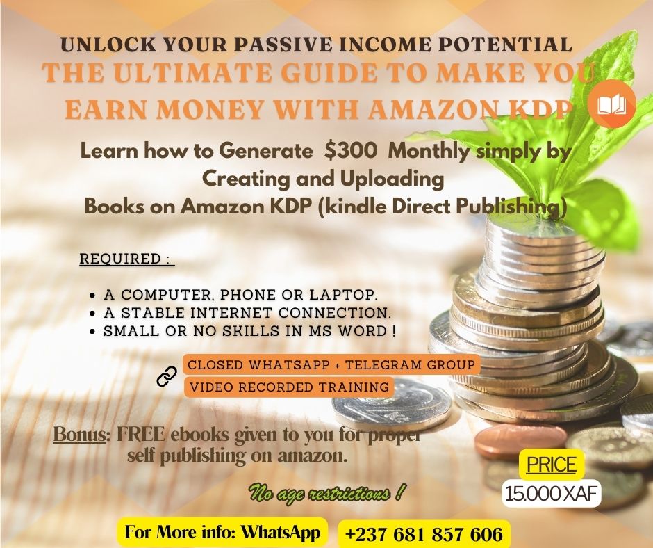 AMAZON KDP MASTERCLASS