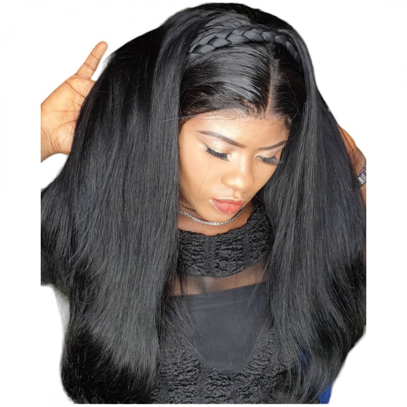 18'' TAI Straight Luxury Frontal Lace Wig