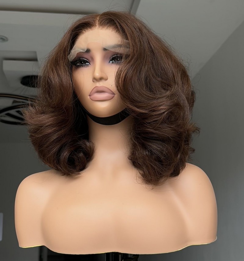 12" Timeless Elite Wavvy Bounce Frontal Wig
