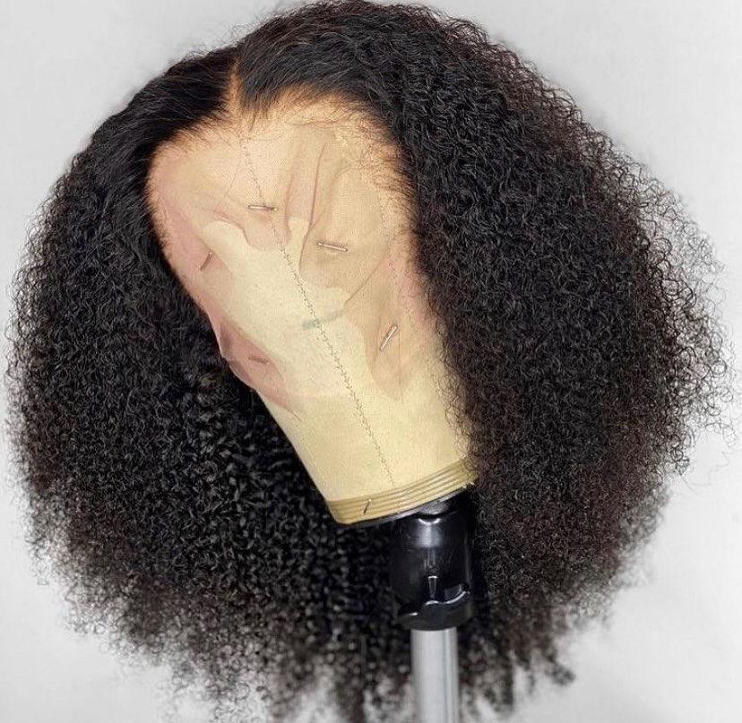 14" Double Drawn Zaxxy Curls Frontal Wig