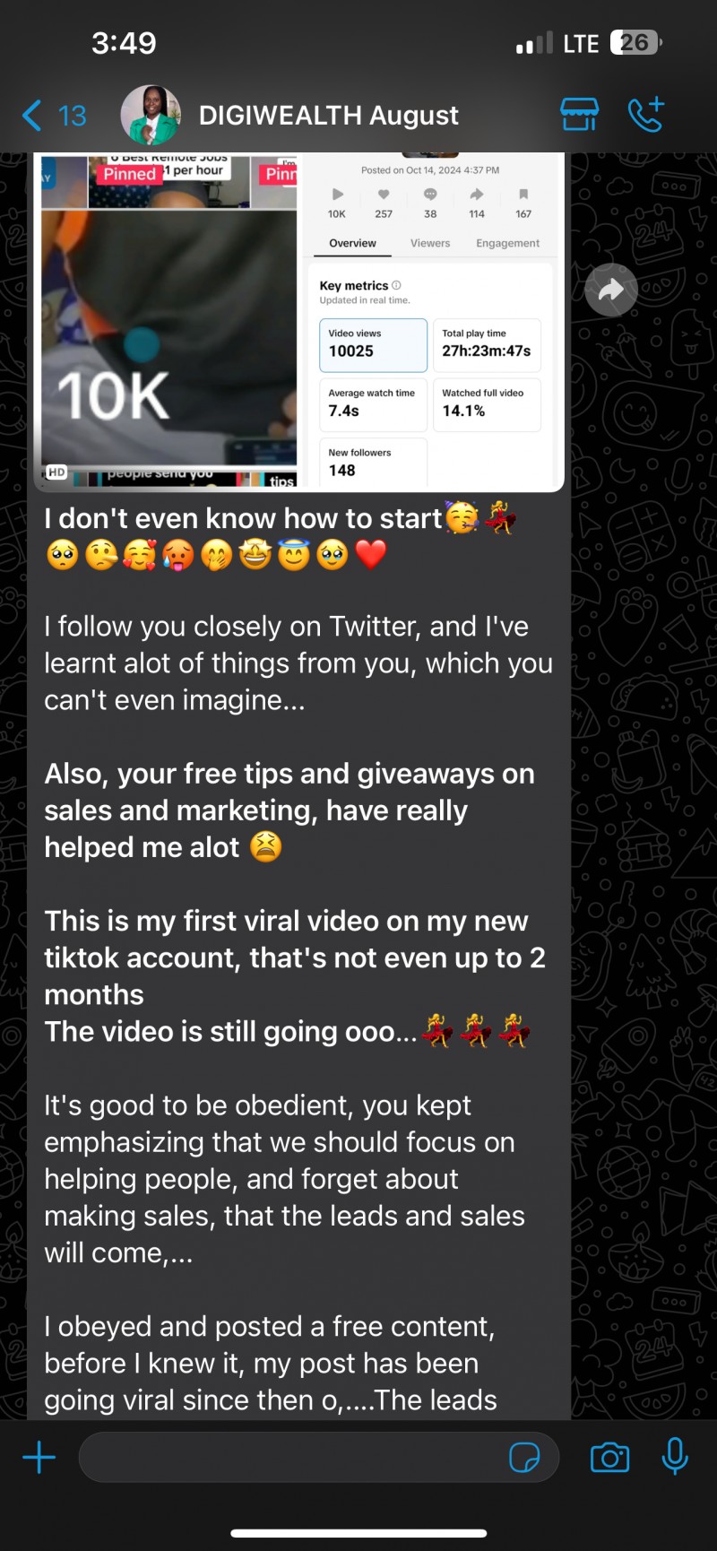 Customer review 1