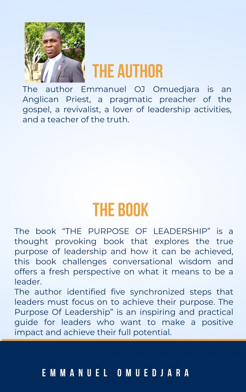 The Purpose of Leadership