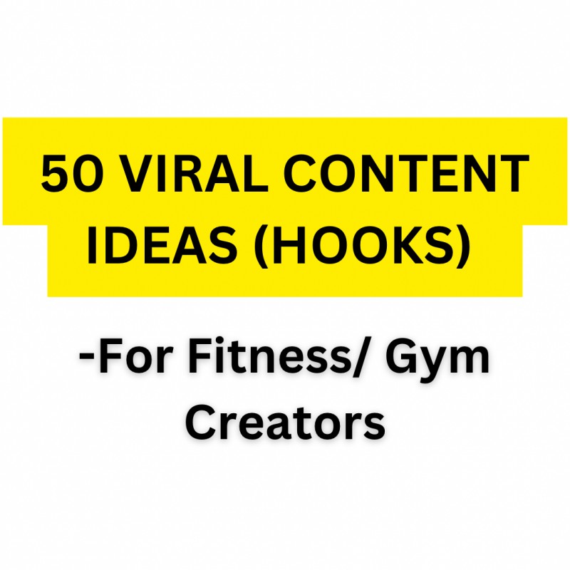50 VIRAL CONTENT HOOKS FOR FITNESS CREATORS