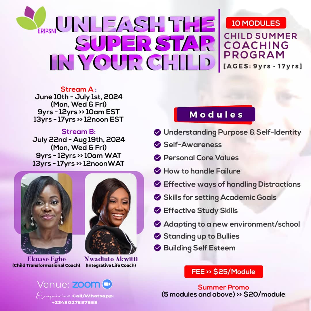 UNLEASH THE SUPER STAR IN YOUR CHILD [10 MODULES SUMMER PROMO]